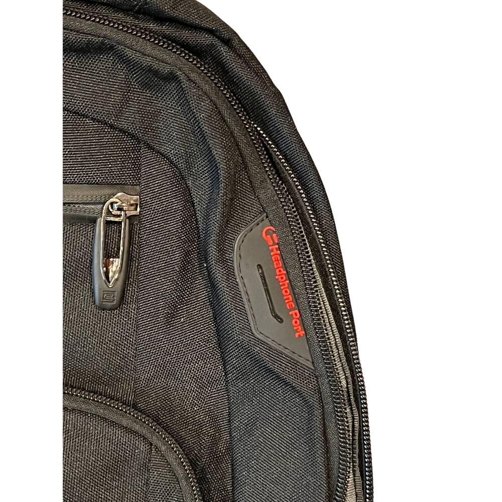 Bruno Padded Black Computer Backpack - Picture 2 of 7
